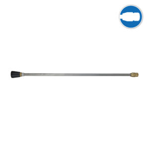 123922-D2504 Flat Jet Cleaner Lances 600mm Noz04 (grey) Threaded Screw