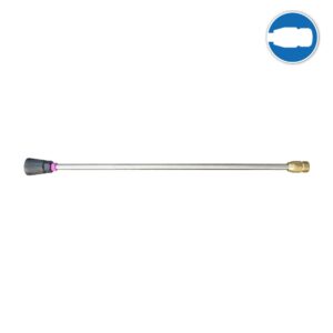 12393-M20028 Flat Jet Cleaner Lances 500mm Noz028 (pink) Threaded Screw