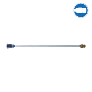 12393-M2007 Flat Jet Cleaner Lances 500mm Noz07 (blue) Threaded Screw