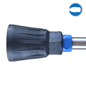 Alternative view of 12393-M2007 Flat Jet Cleaner Lances 500mm Noz07 (blue) Threaded Screw