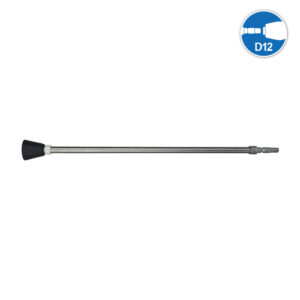 12900-03 Flat Jet Cleaner Lances 400mm Noz03 (white) Quick Release D10